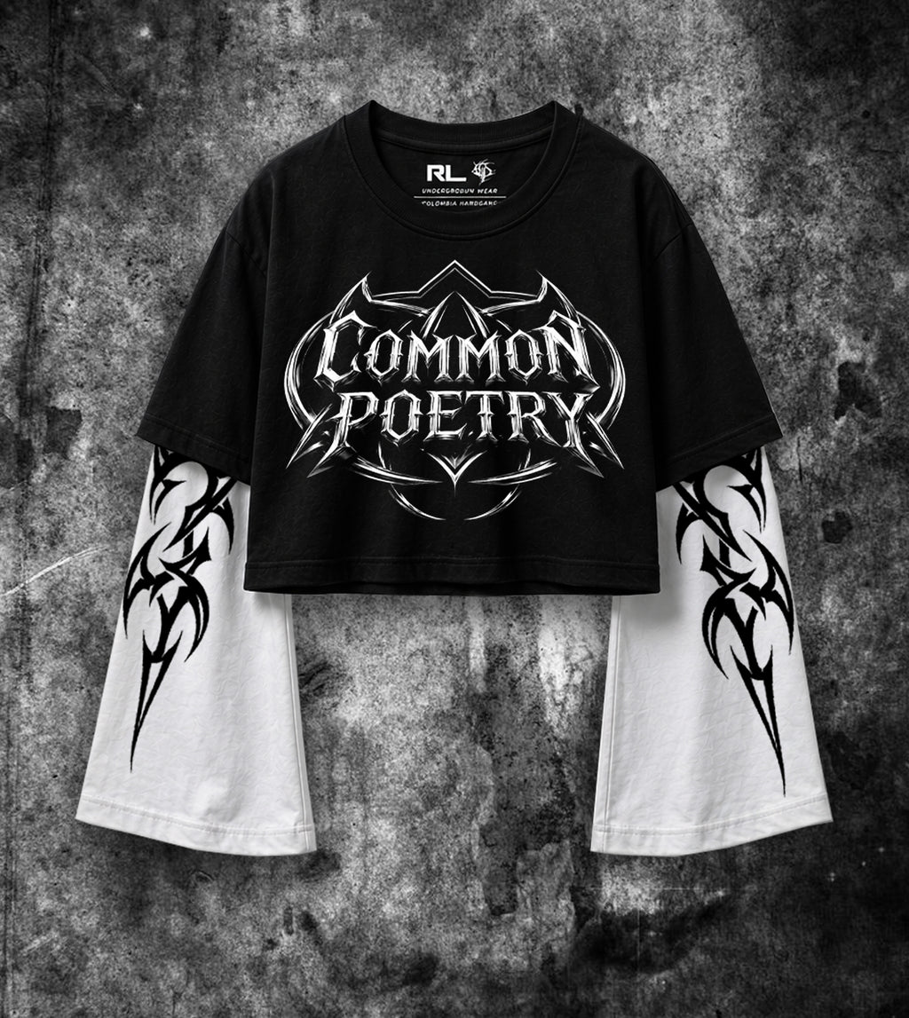 Long Sleeve - Black White
