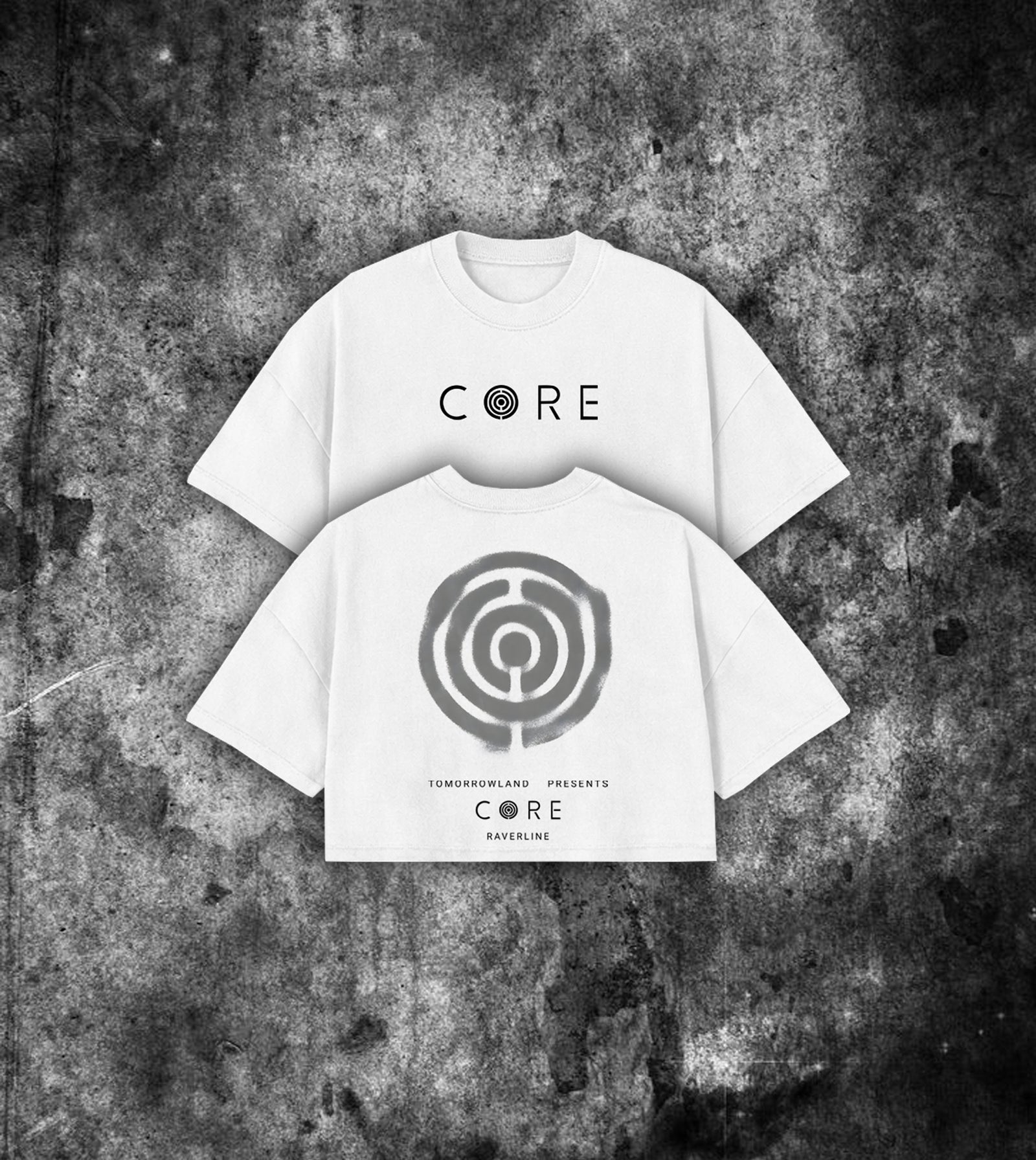CORE White - Crop Top