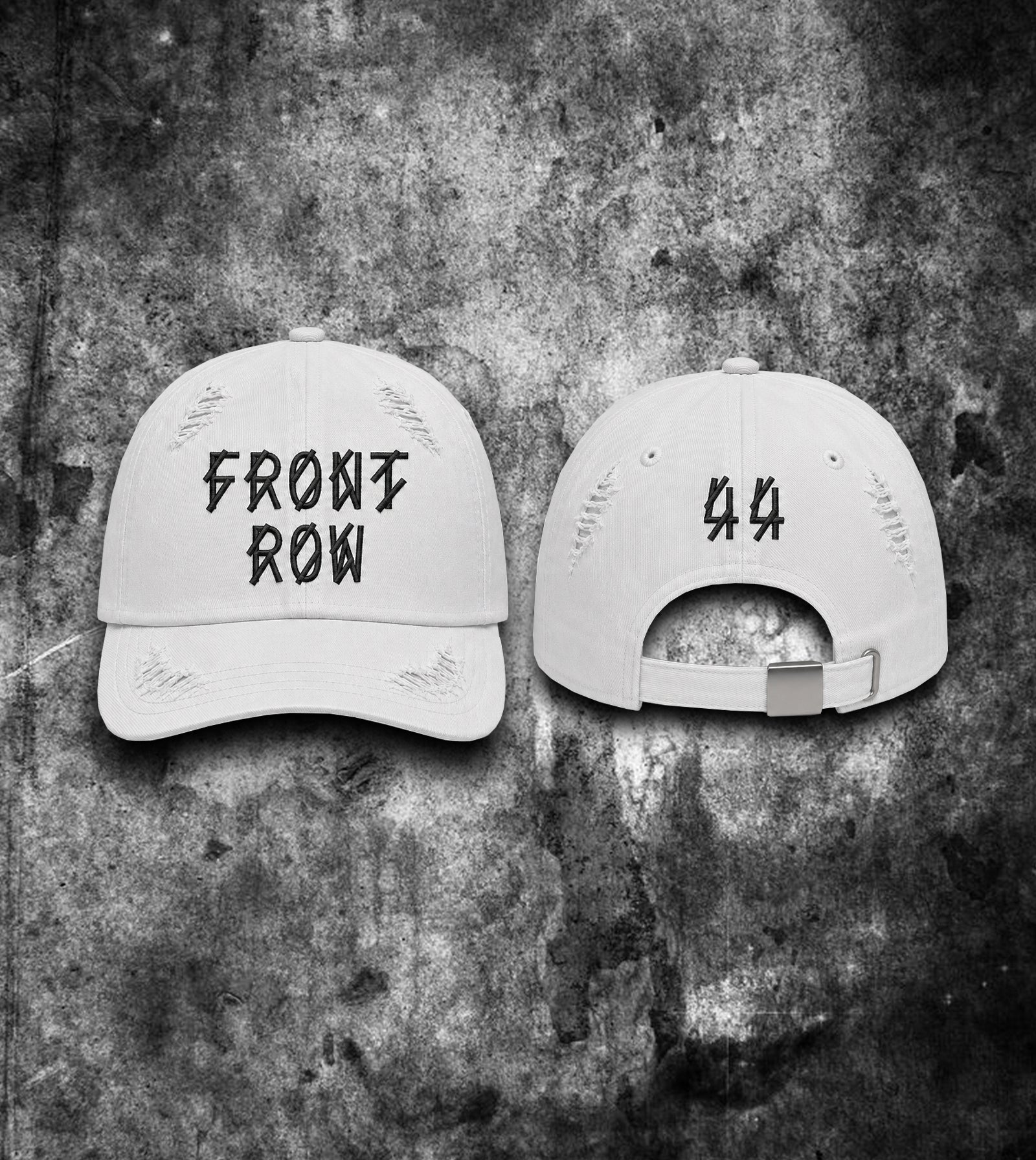 WHITE CAP FRONT ROW