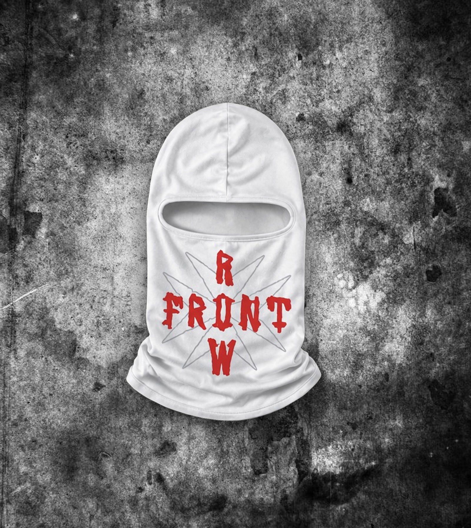 BALACLAVA FRONT ROW WHITE