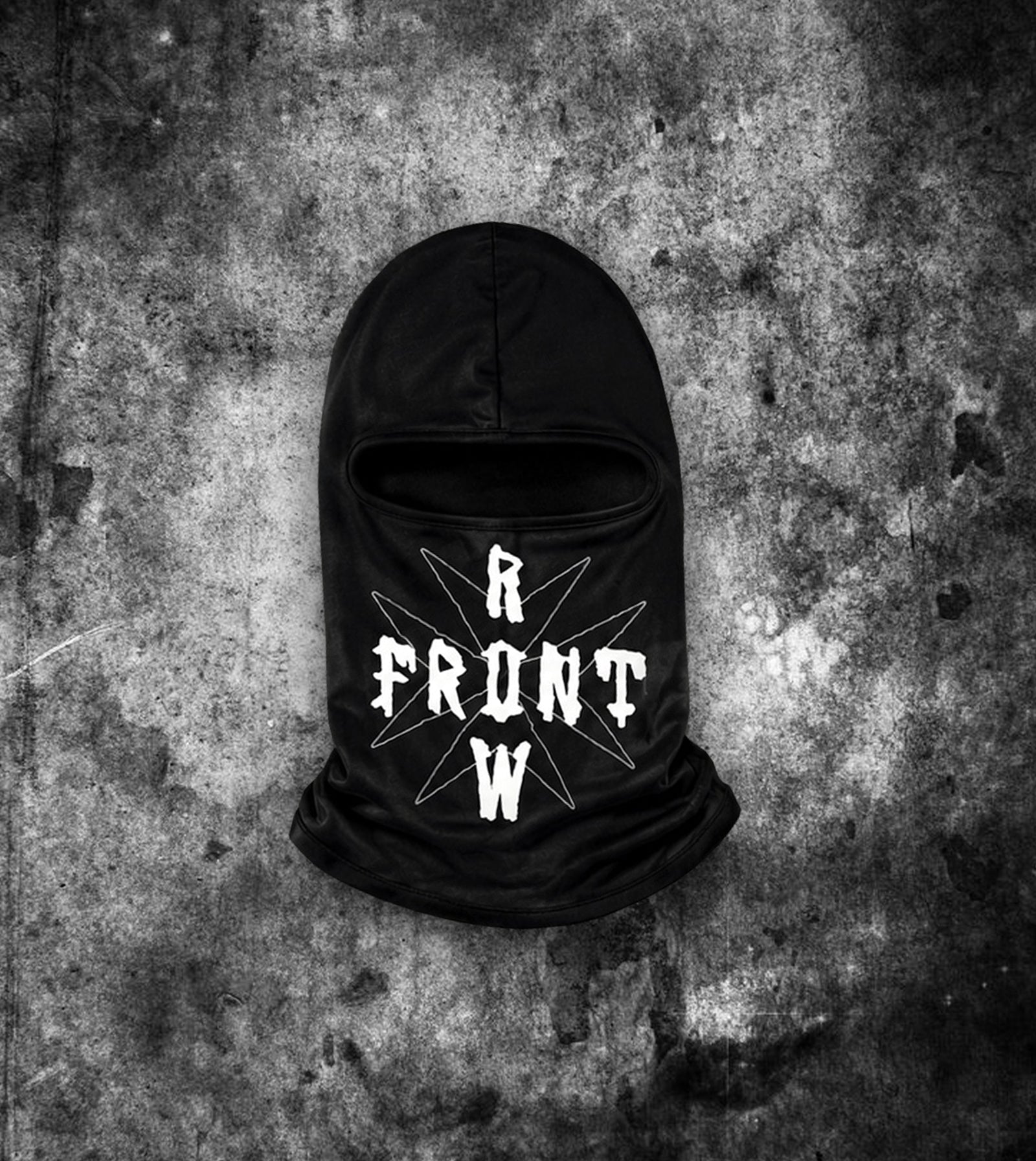 BALACLAVA FRONT ROW BLACK