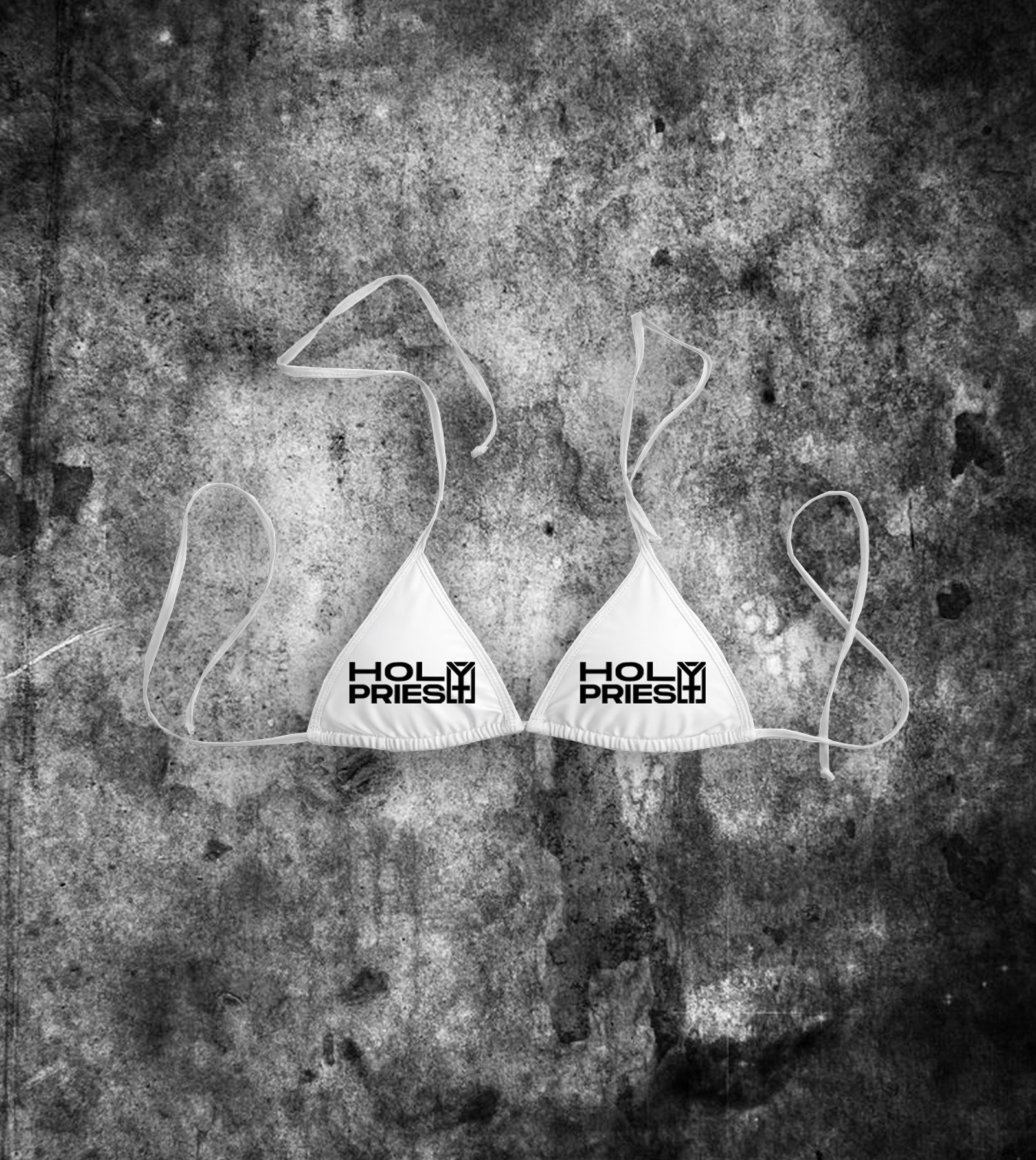 Holy Priest Bikini White